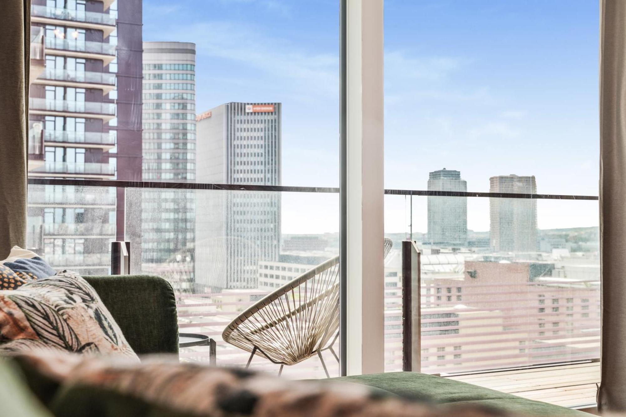 Vienna Sky Apartment I Rooftop Pool I Netflix エクステリア 写真